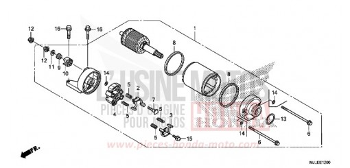 ANLASSER NC750SE de 2014